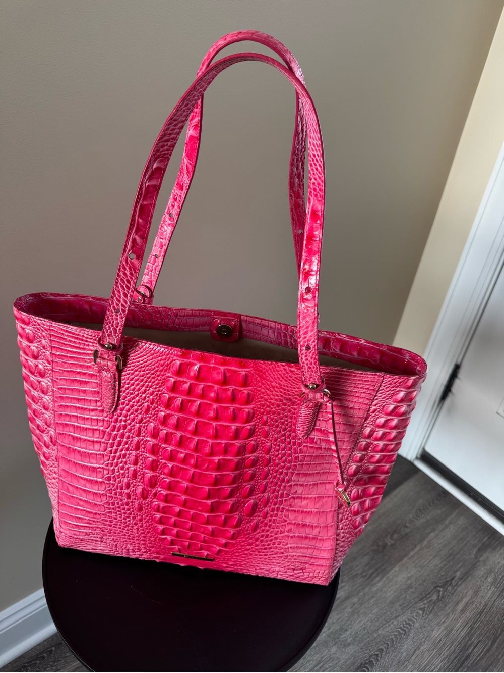 Brahmin Magenta Tote Bag - Picture 2 of 6